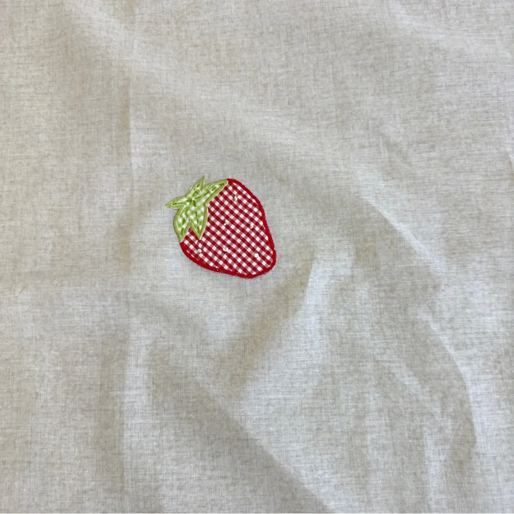 Pottery Barn Kids Sweet Strawberry Curtain - Retired